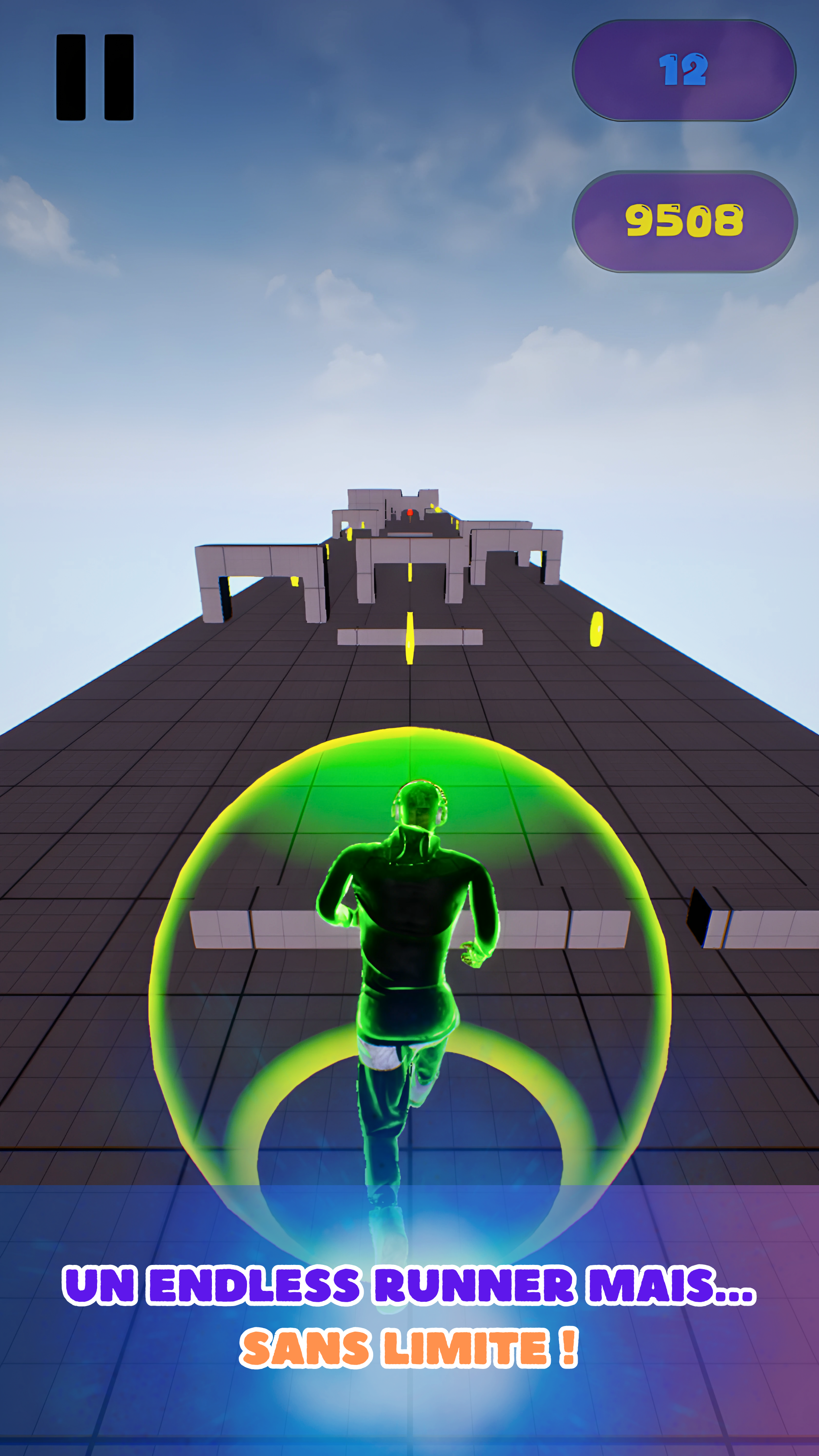 2. Un endless runner mais... sans limite