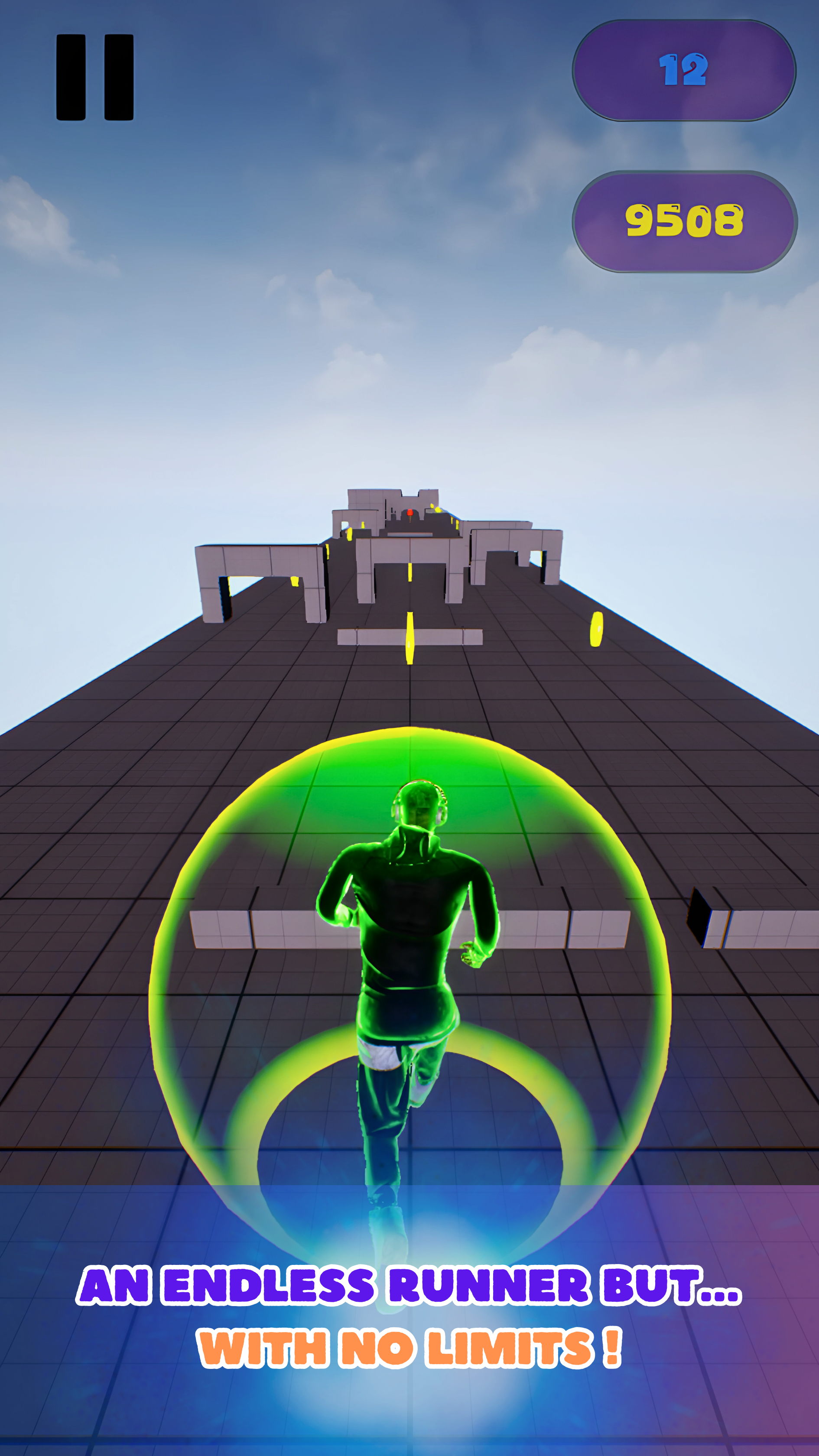 2. Un endless runner mais... sans limite